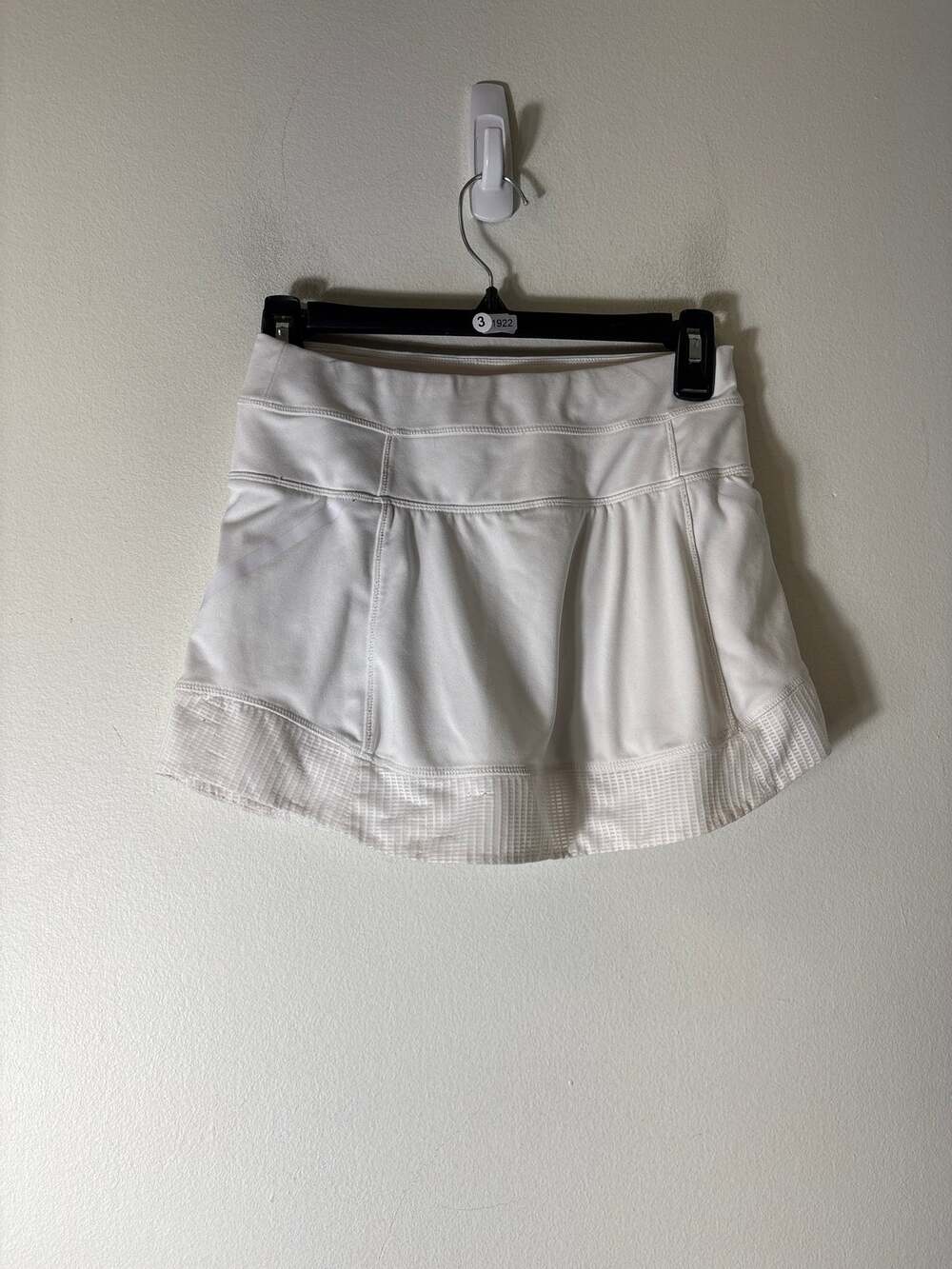 Athleta White Waffle Edge Tennis Skirt Sz XXS